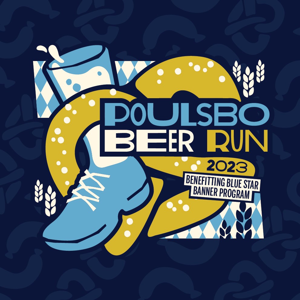 Poulsbo Beer Run Logo