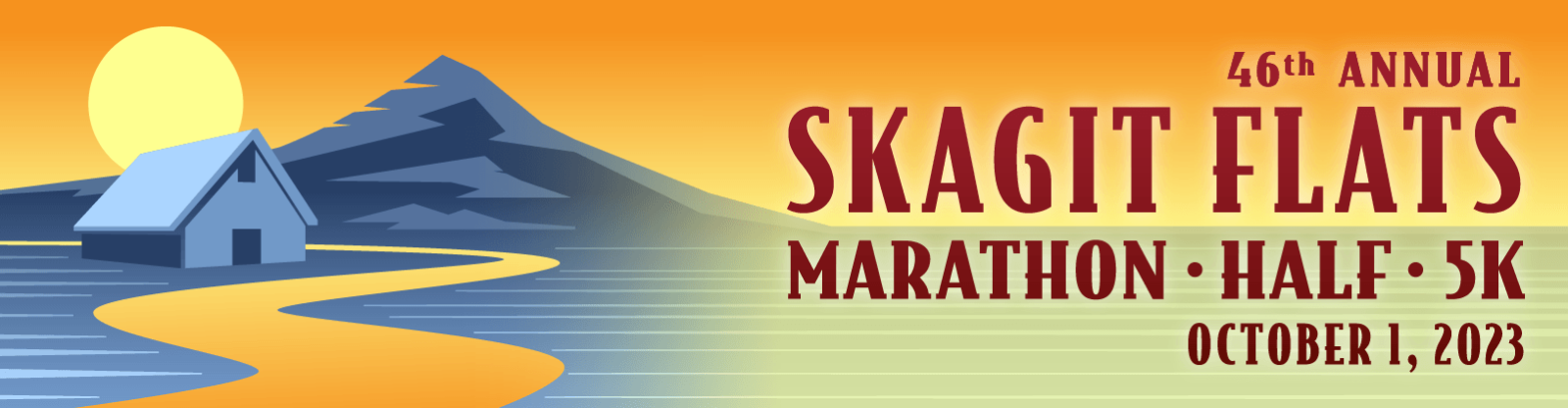 46th Annual Skagit Flats Marathon, Half & 5k